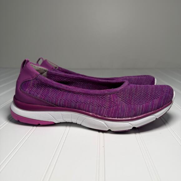 Vionic Aviva Flex Women’s Size 8 Slip-On Sneakers Purple Lightweight Walking - Picture 3 of 6
